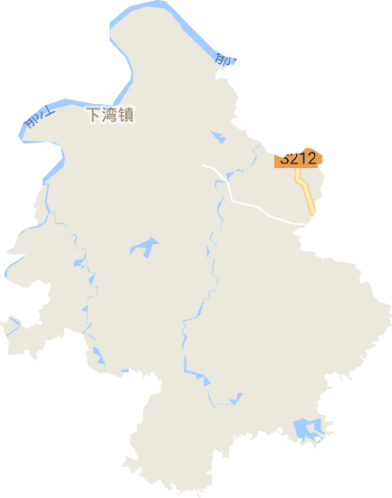 下湾镇电子地图