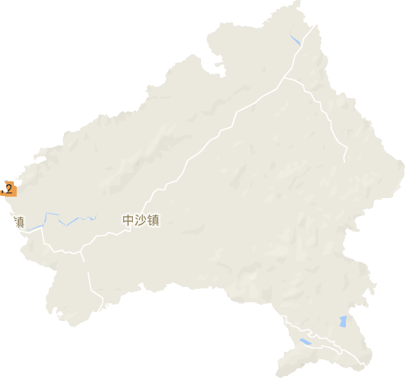 中沙镇电子地图