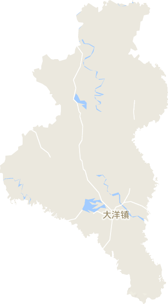 大洋镇电子地图