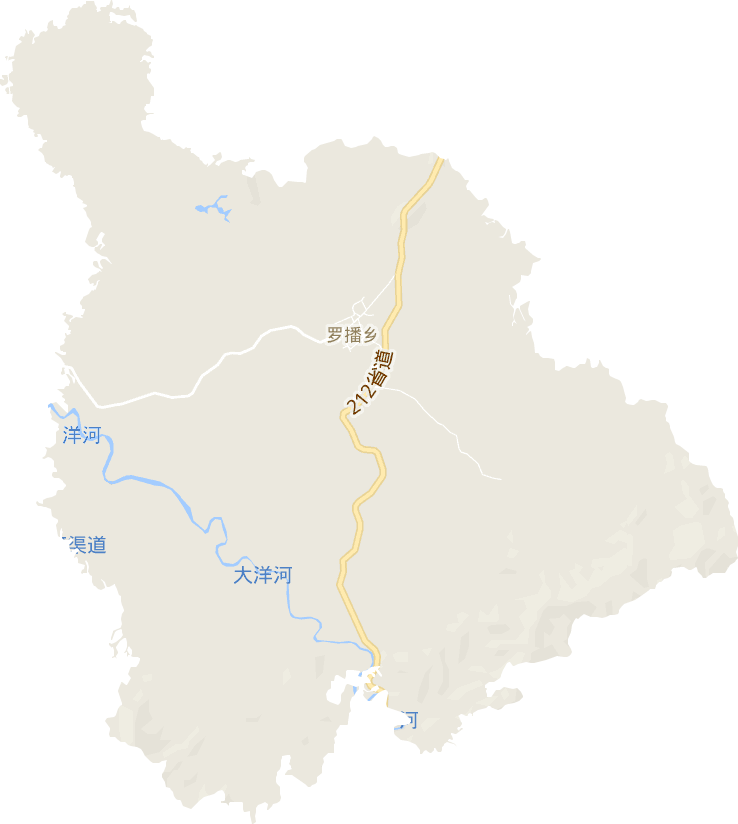 罗播乡电子地图