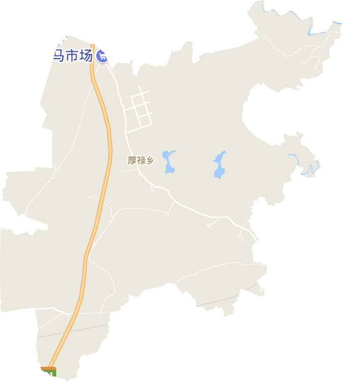 厚禄乡电子地图