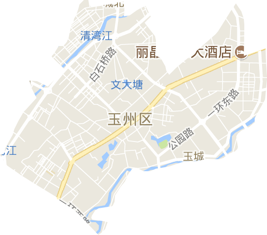 玉城街道电子地图