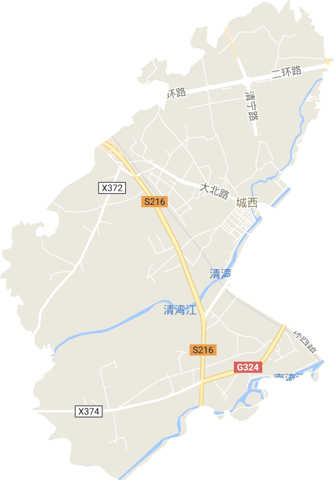 城西街道电子地图