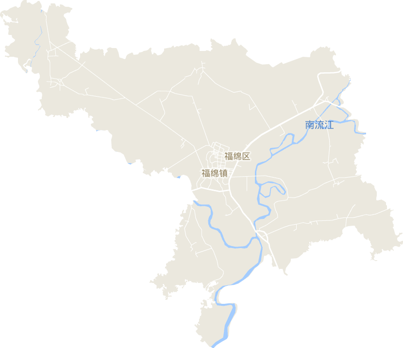 福绵镇电子地图