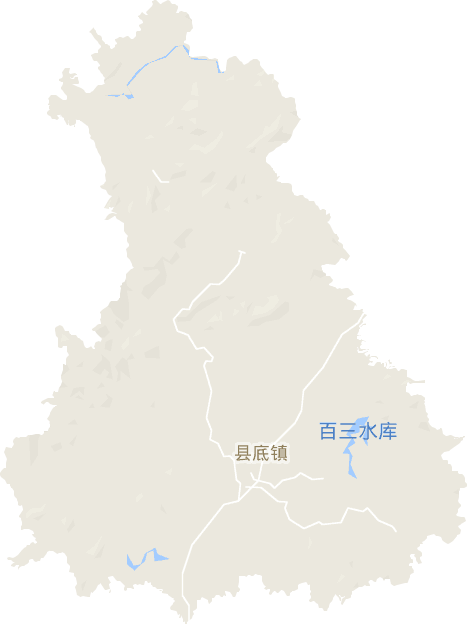 县底镇电子地图