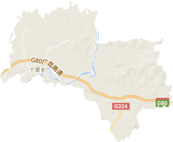 十里镇电子地图