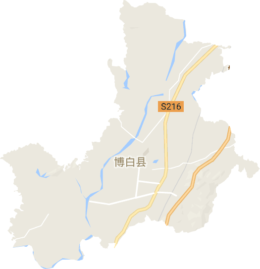 博白镇电子地图