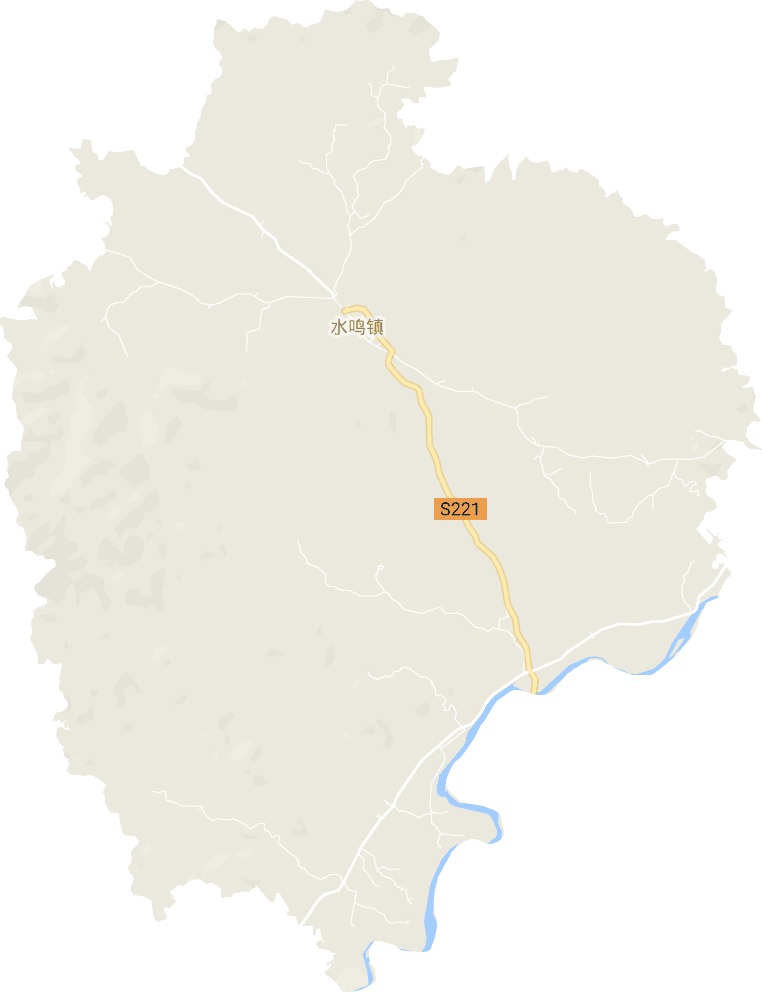 水鸣镇电子地图