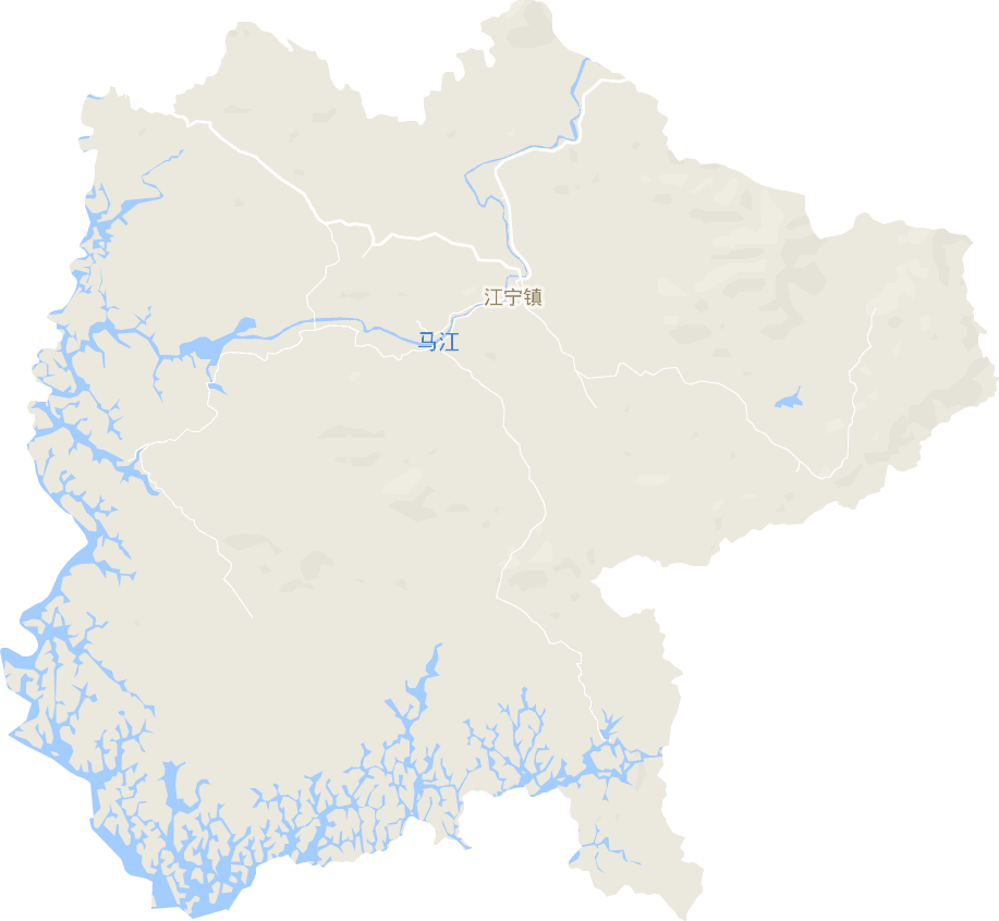 江宁镇电子地图