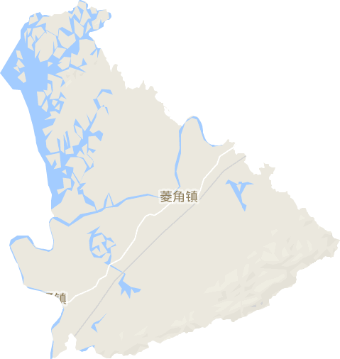 菱角镇电子地图