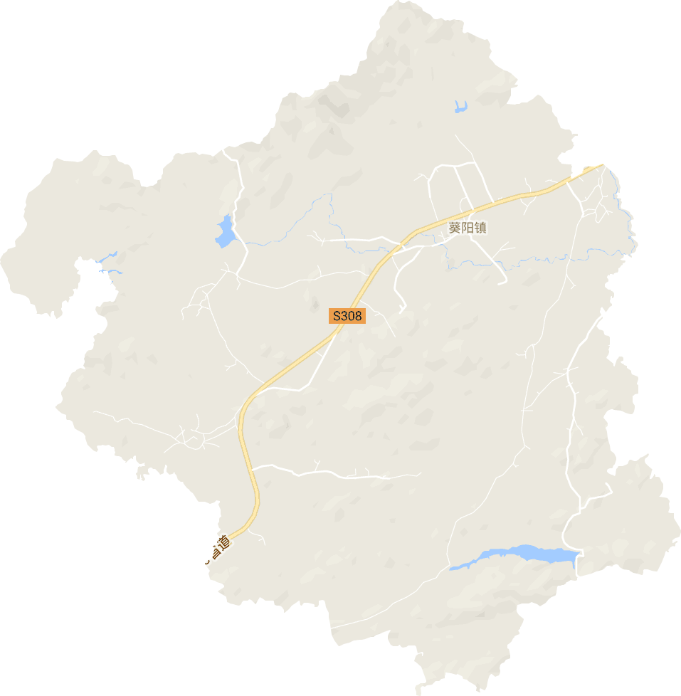 葵阳镇电子地图