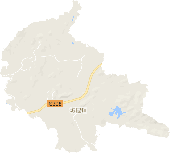 城隍镇电子地图