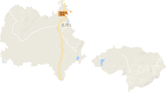 北市镇电子地图