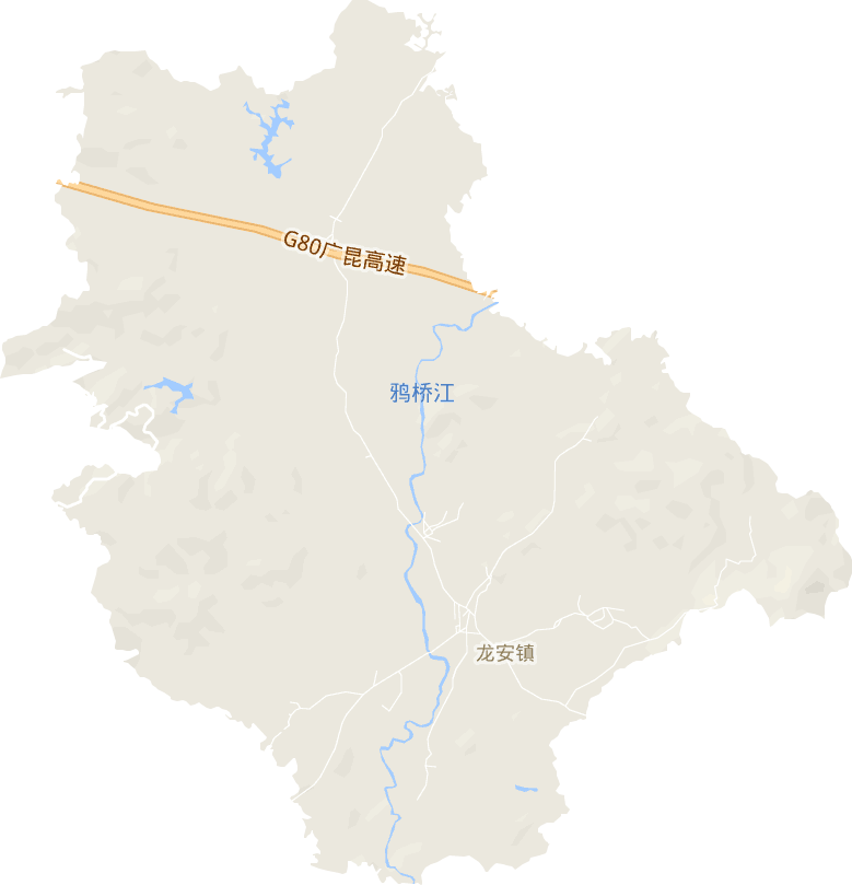 龙安镇电子地图
