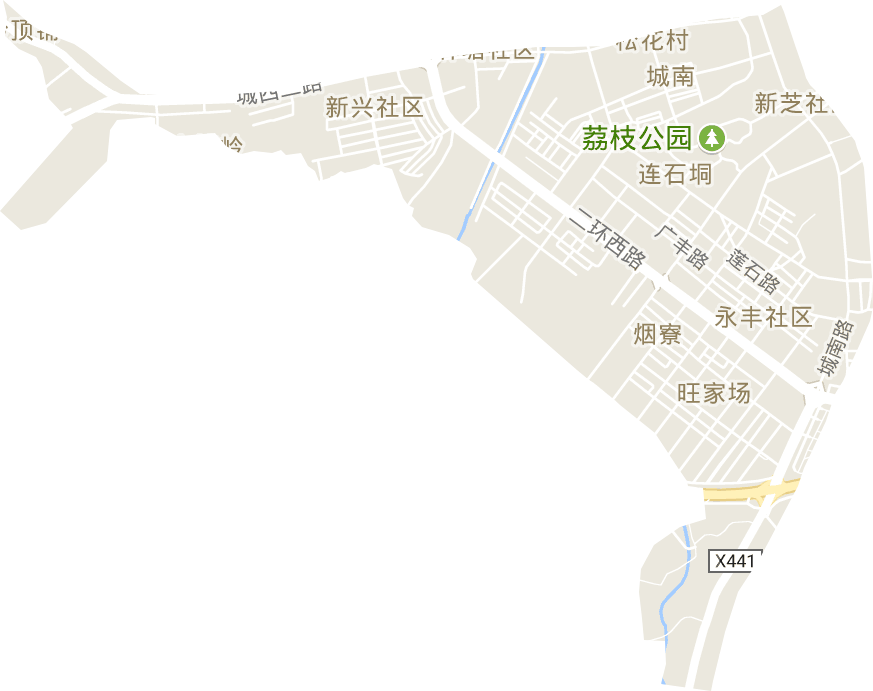 城南街道电子地图