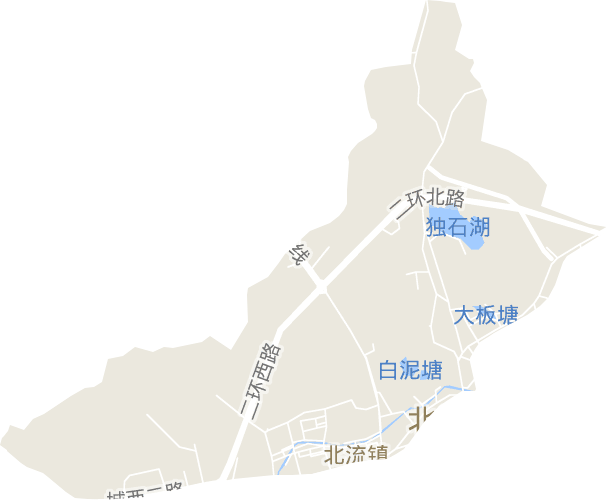 城北街道电子地图