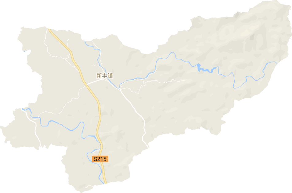 新丰镇电子地图