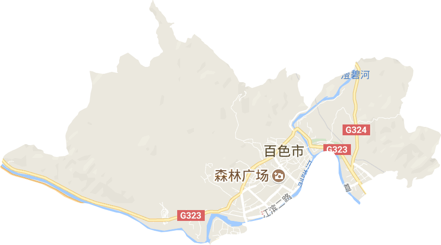 百城街道电子地图