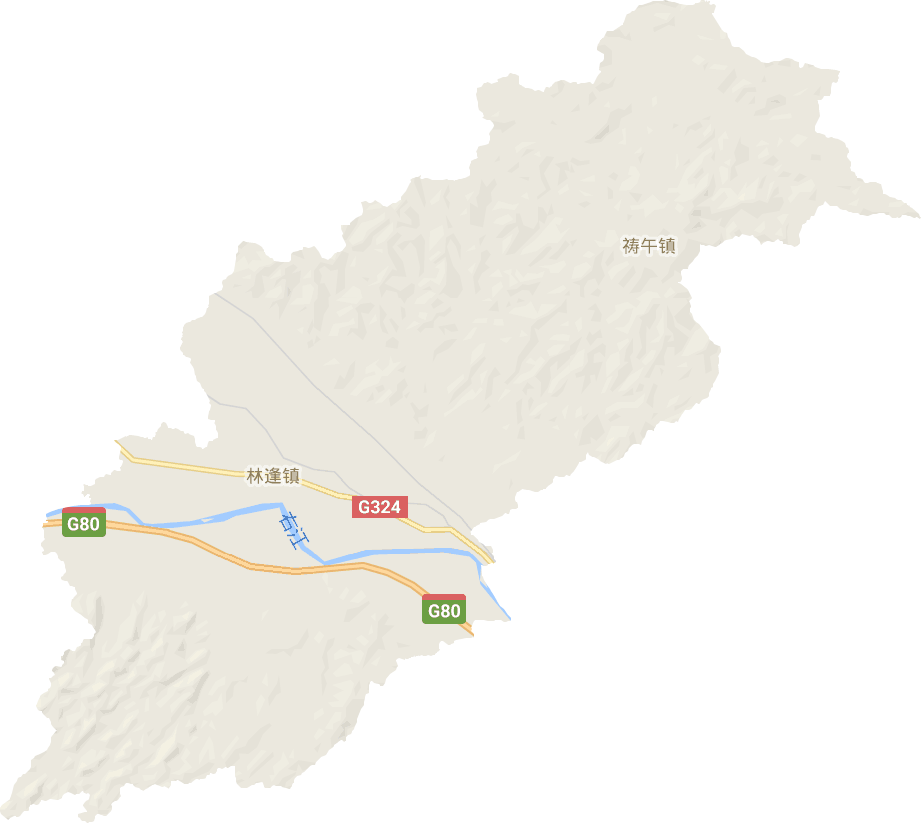 林逢镇电子地图