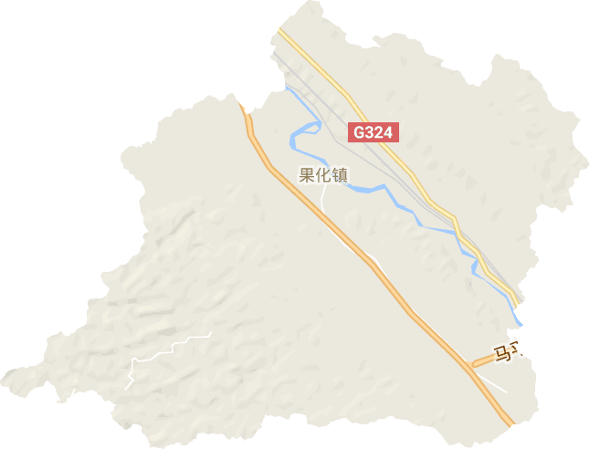 果化镇电子地图