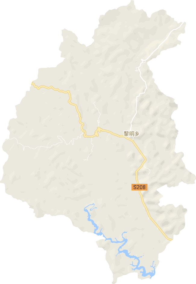 黎明乡电子地图