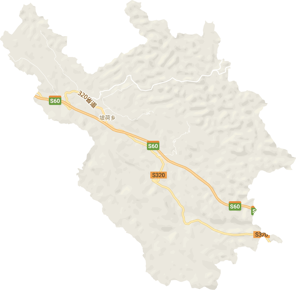 坡荷乡电子地图