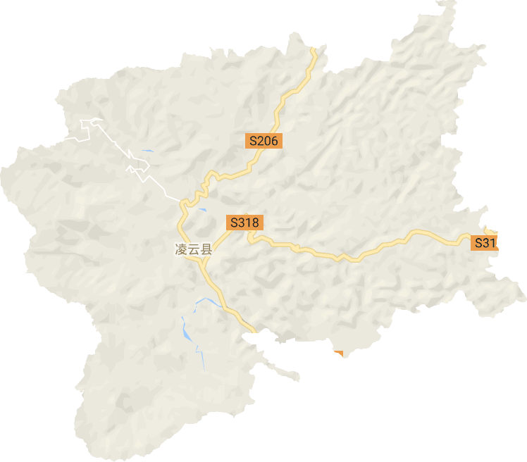 泗城镇电子地图