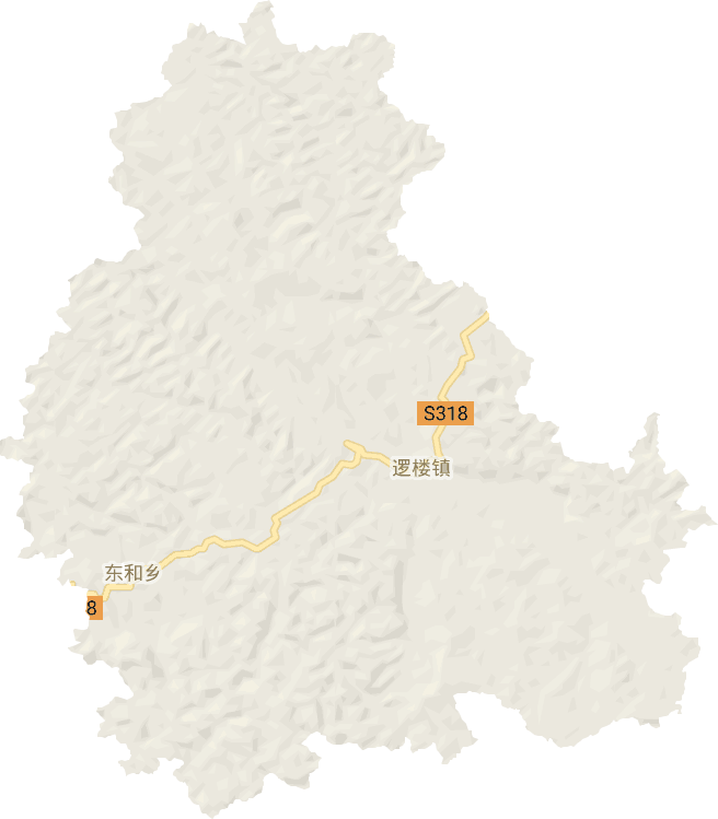 逻楼镇电子地图