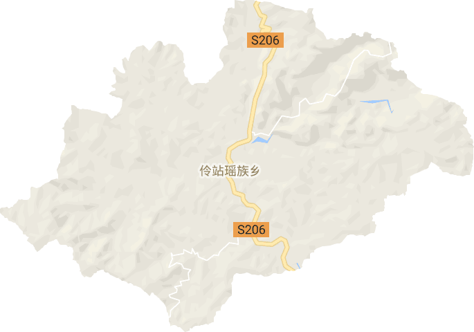 伶站瑶族乡电子地图