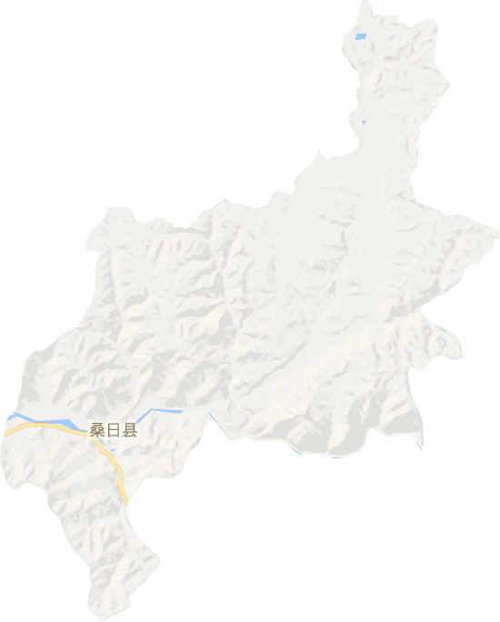 桑日县电子地图
