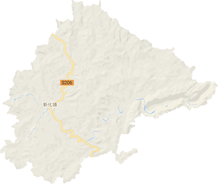 新化镇电子地图