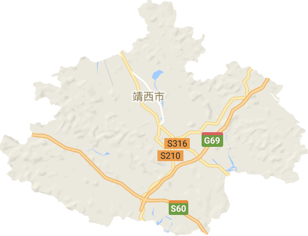新靖镇电子地图