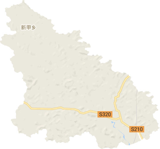 新甲乡电子地图