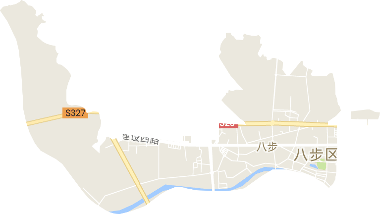 八步街道电子地图