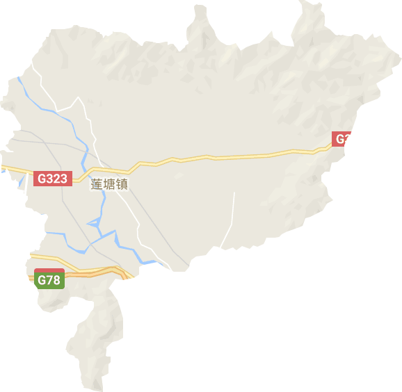 莲塘镇电子地图