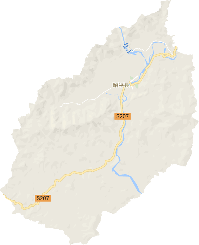 昭平镇电子地图
