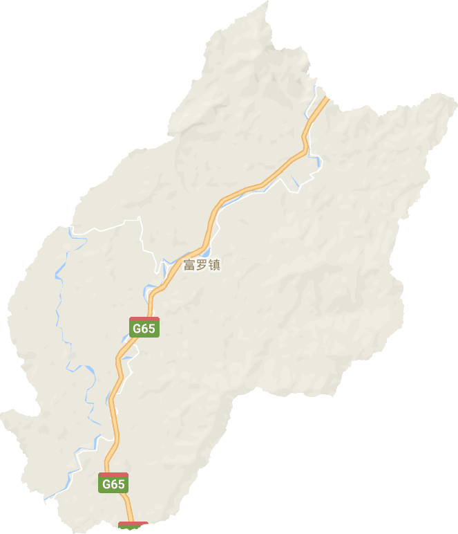 富罗镇电子地图