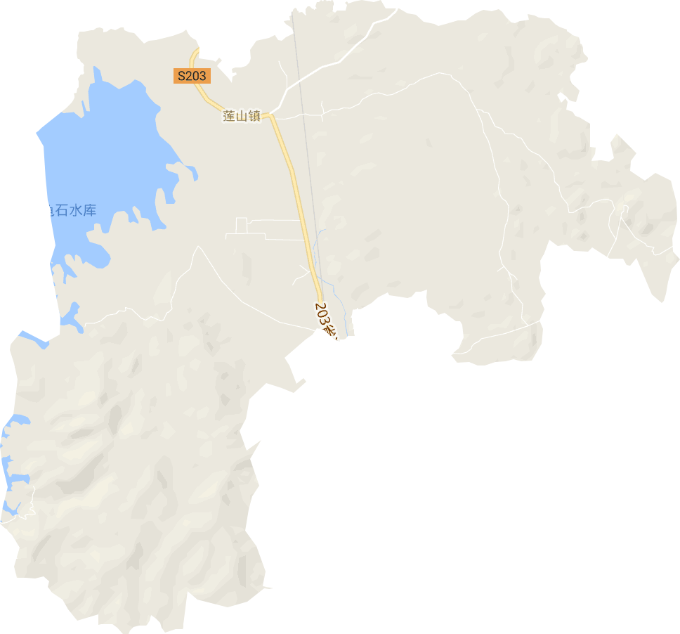 莲山镇电子地图