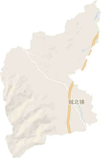 城北镇电子地图