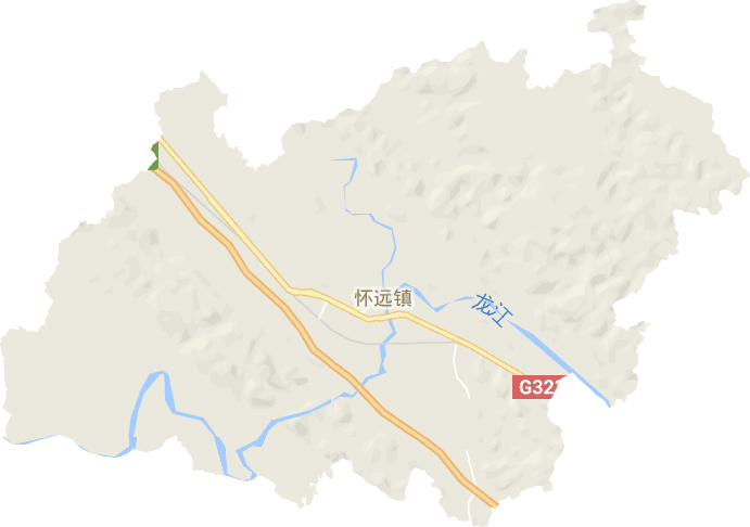 怀远镇电子地图