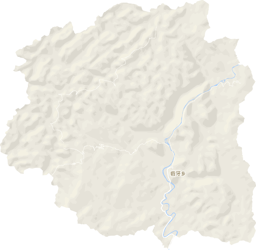 砦牙乡电子地图