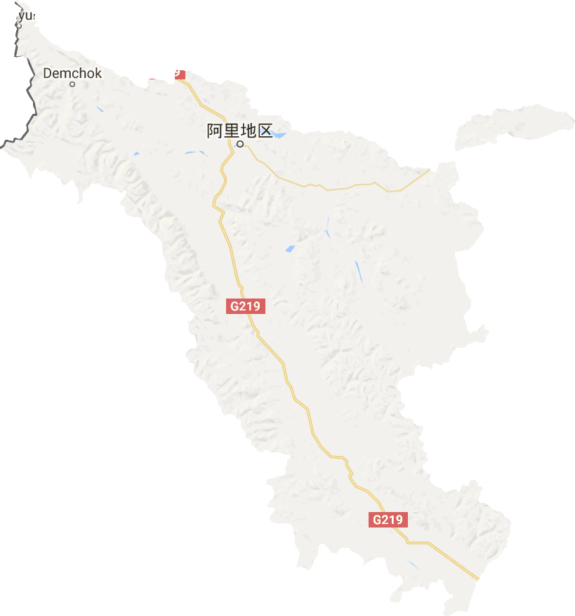 噶尔县电子地图