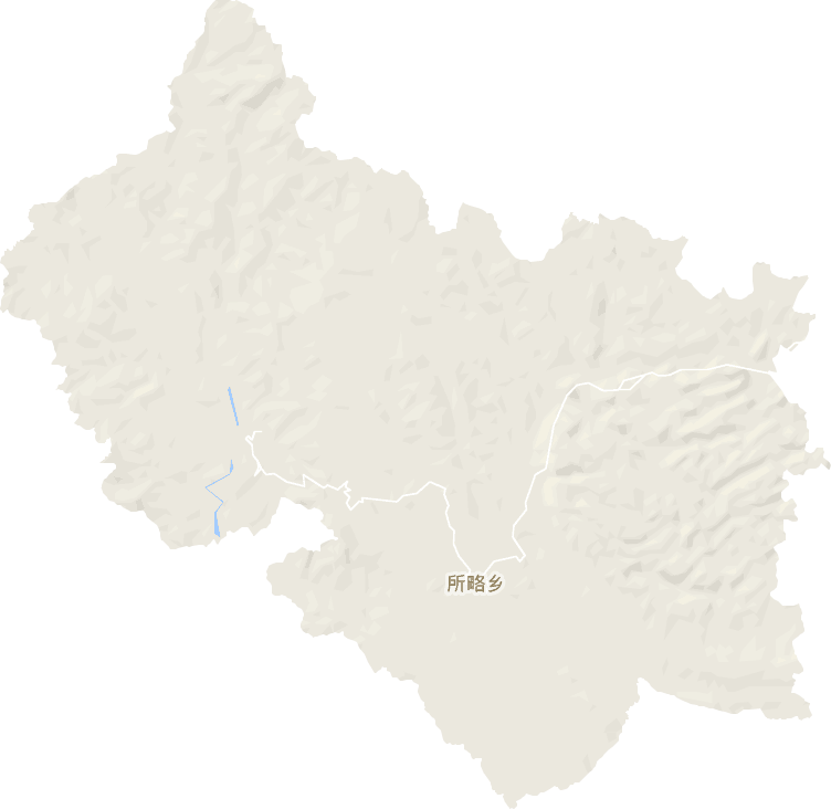 所略乡电子地图