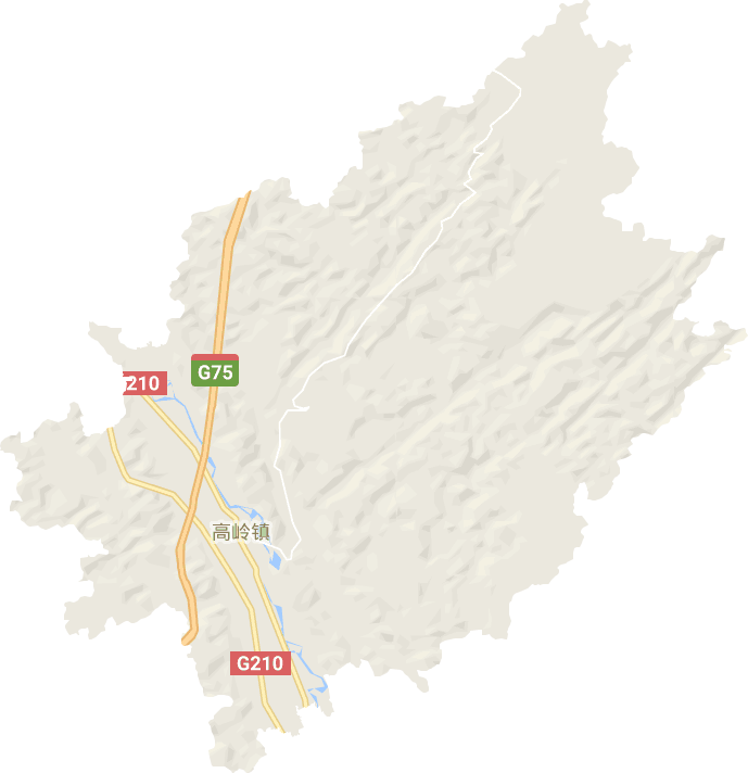 高岭镇电子地图