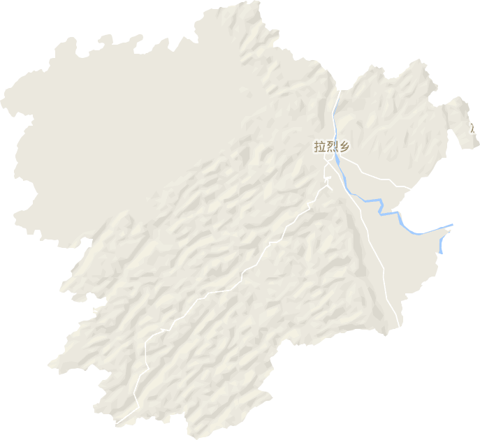 拉烈镇电子地图