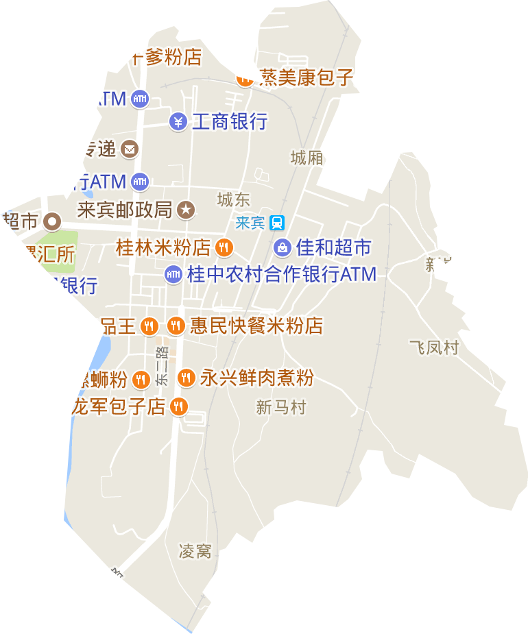 城东街道电子地图