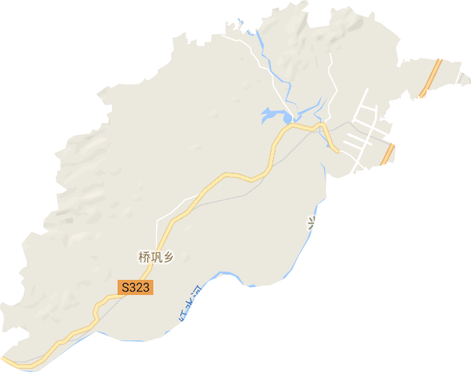 桥巩镇电子地图
