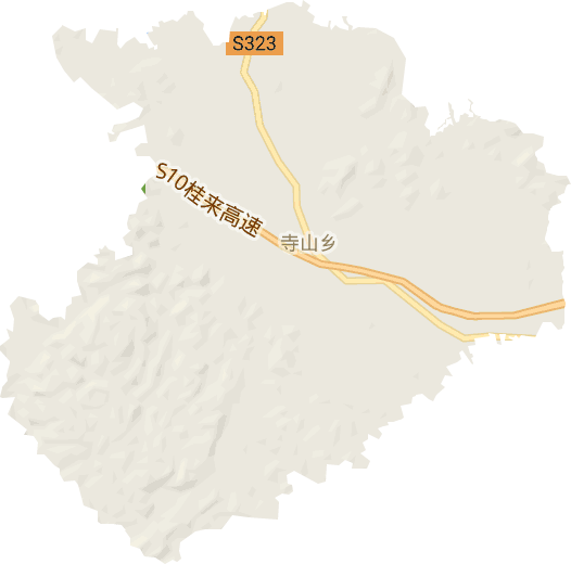 寺山镇电子地图