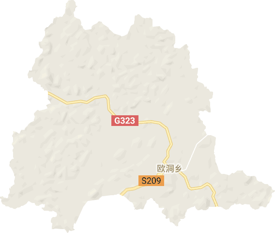 欧洞乡电子地图