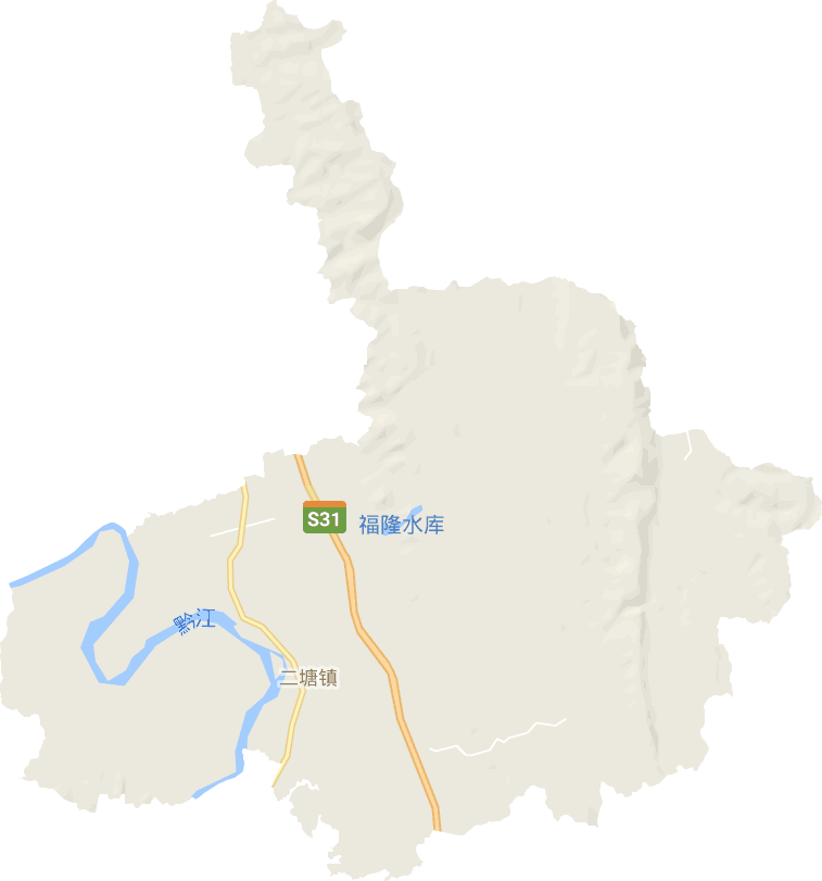 二塘镇电子地图